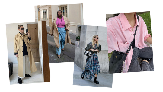 Mood board of spring outfits 