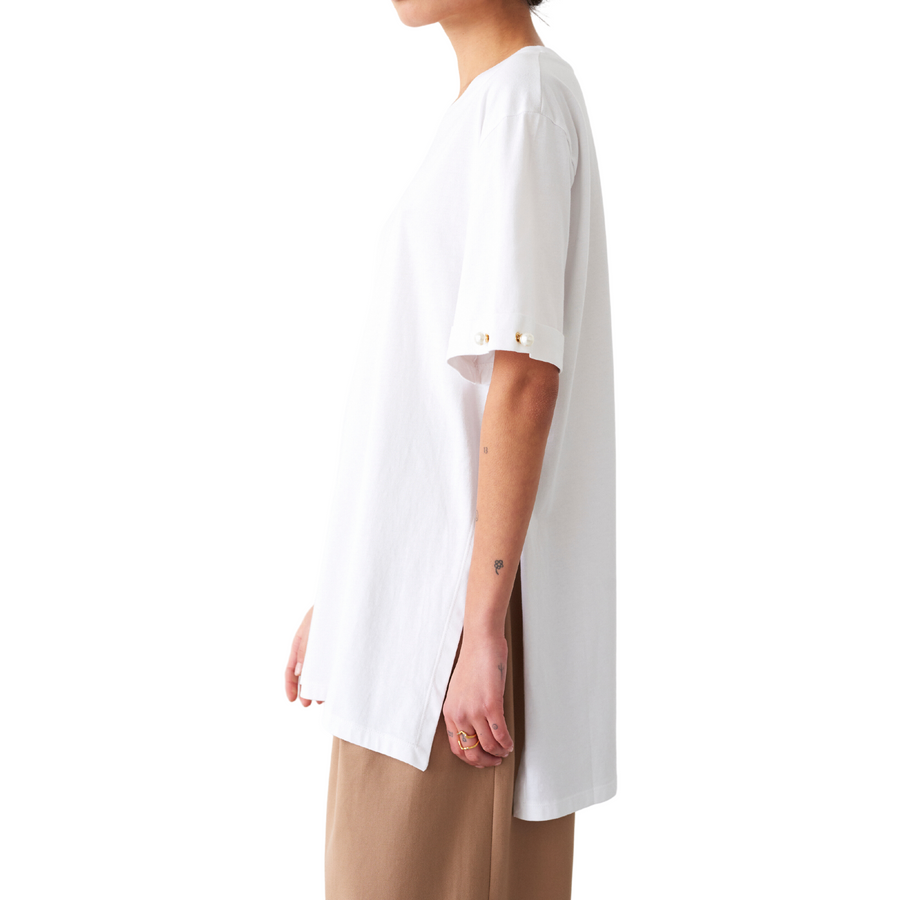 Mother of Pearl • Mintie T-Shirt • White