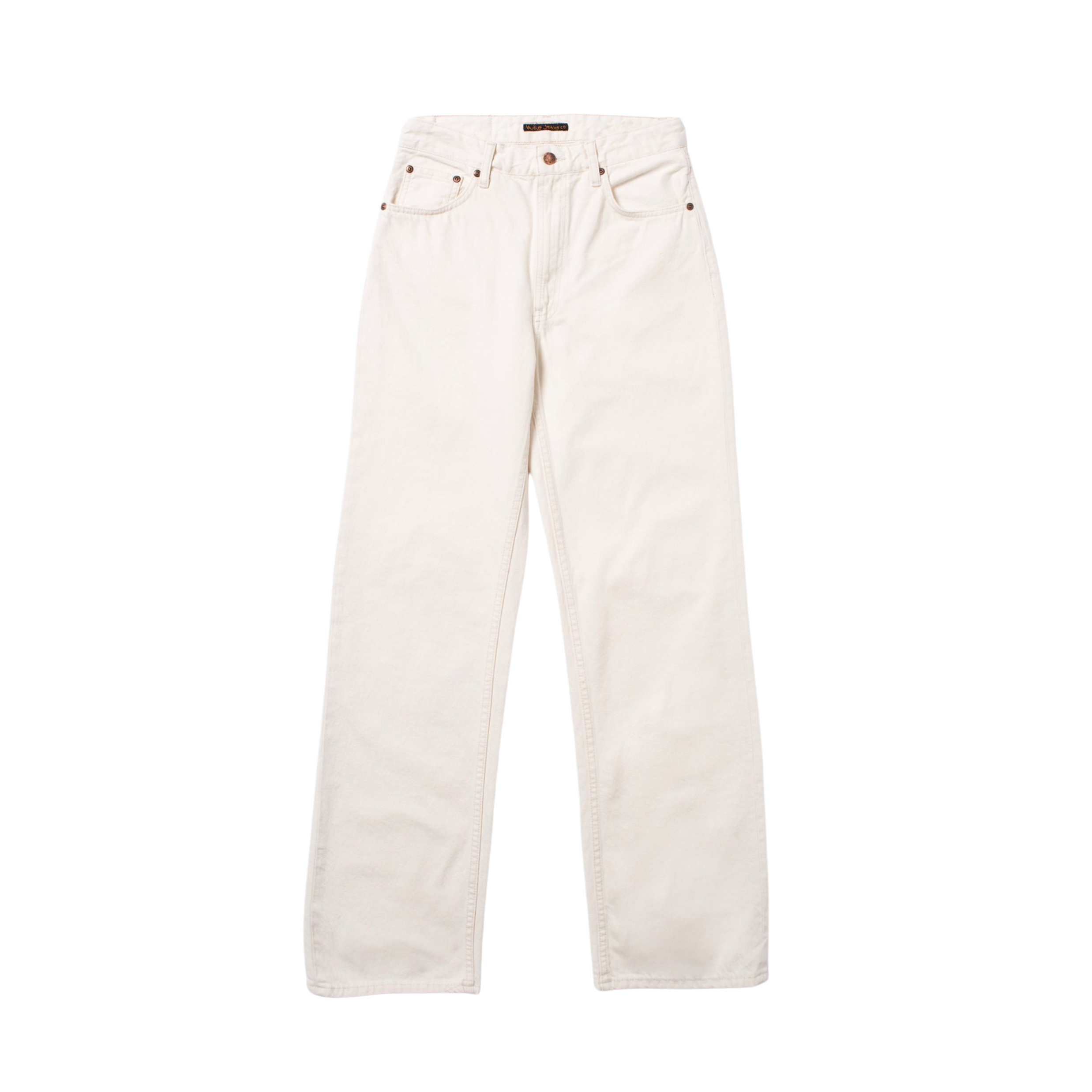 Nudie online jeans white