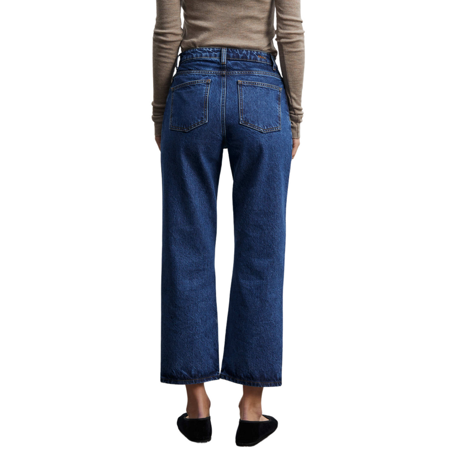 Skall Studio • Allison Straight Leg Jeans • Mid Blue Denim
