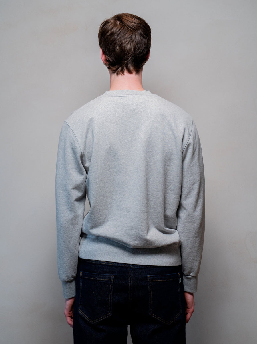 treen x Soo Burnell • Doubles Sweatshirt• Light Grey Melange