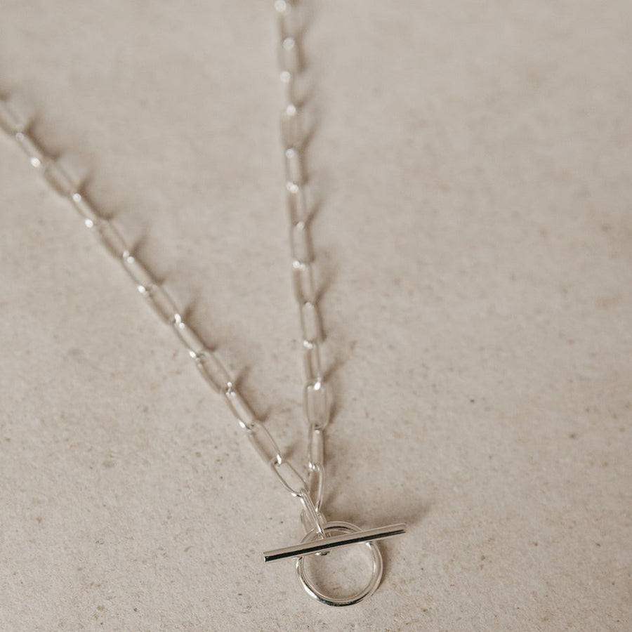 Studio Adorn • Link & Bar Necklace • Silver