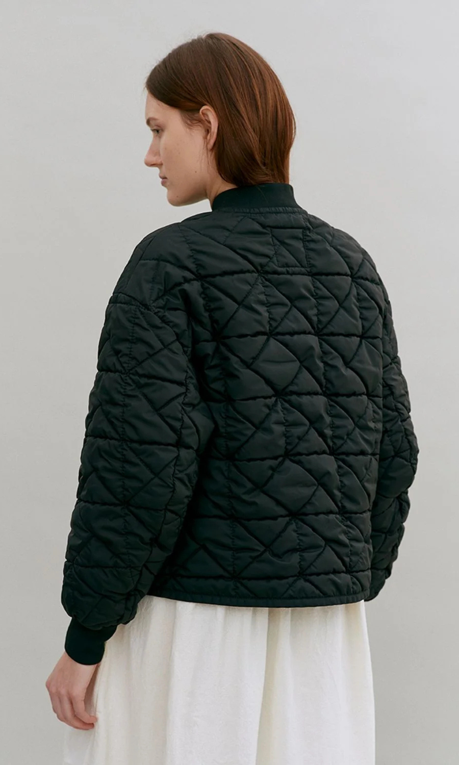 Lavenham • Washed Bomber Jacket • Sable Black