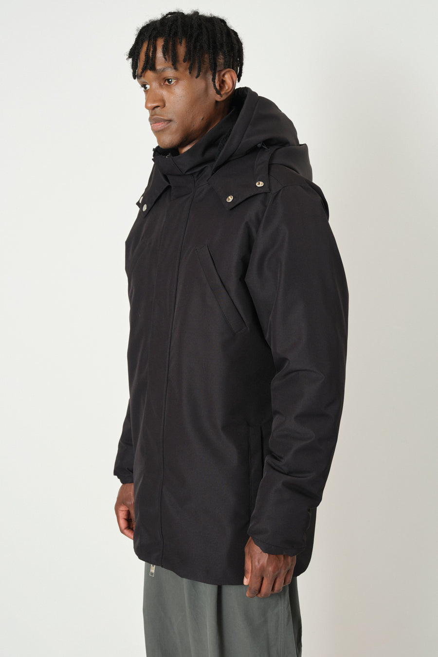 Embassy of Bricks and Logs • Fairview Parka • Black Olive