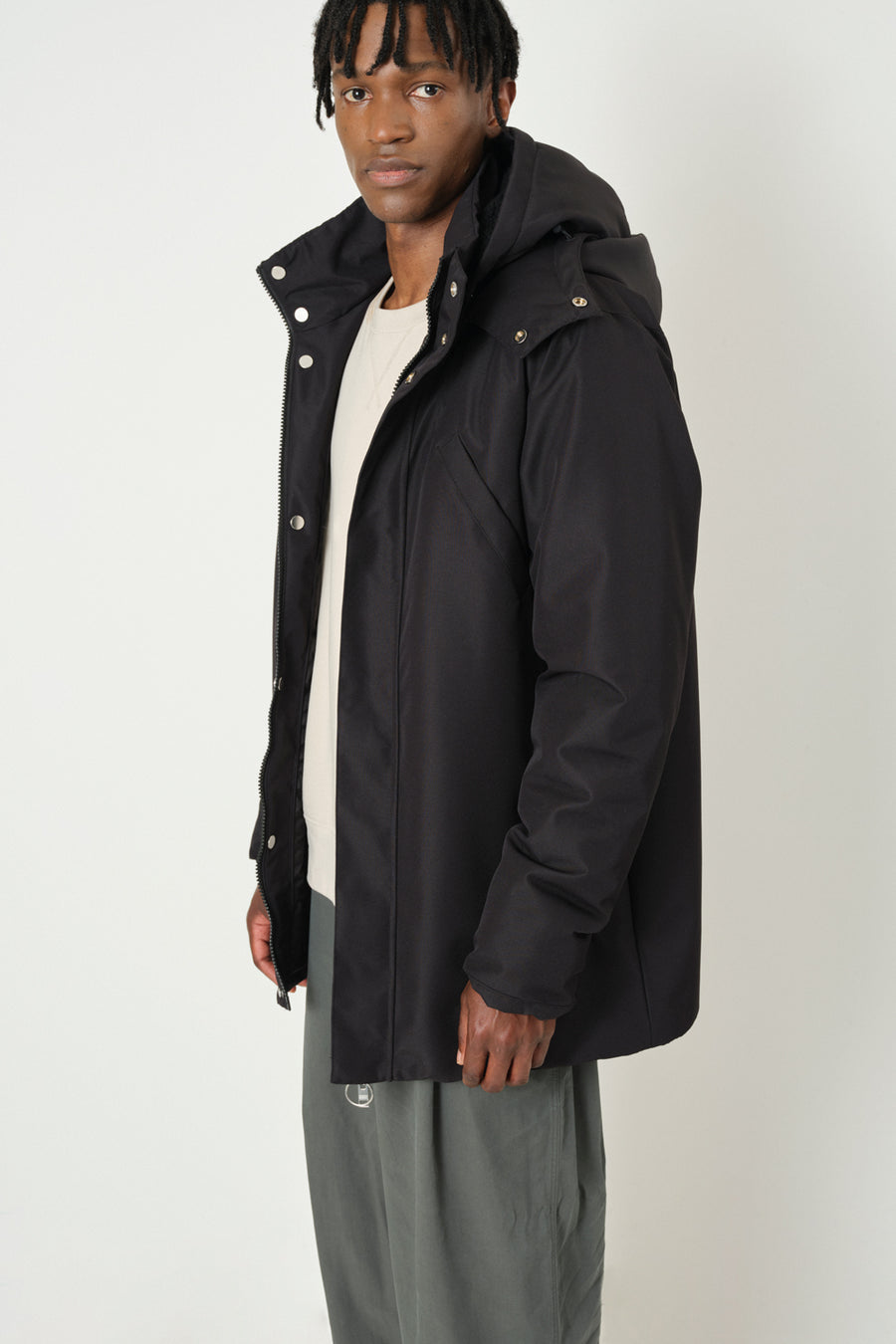 Embassy of Bricks and Logs • Fairview Parka • Black Olive