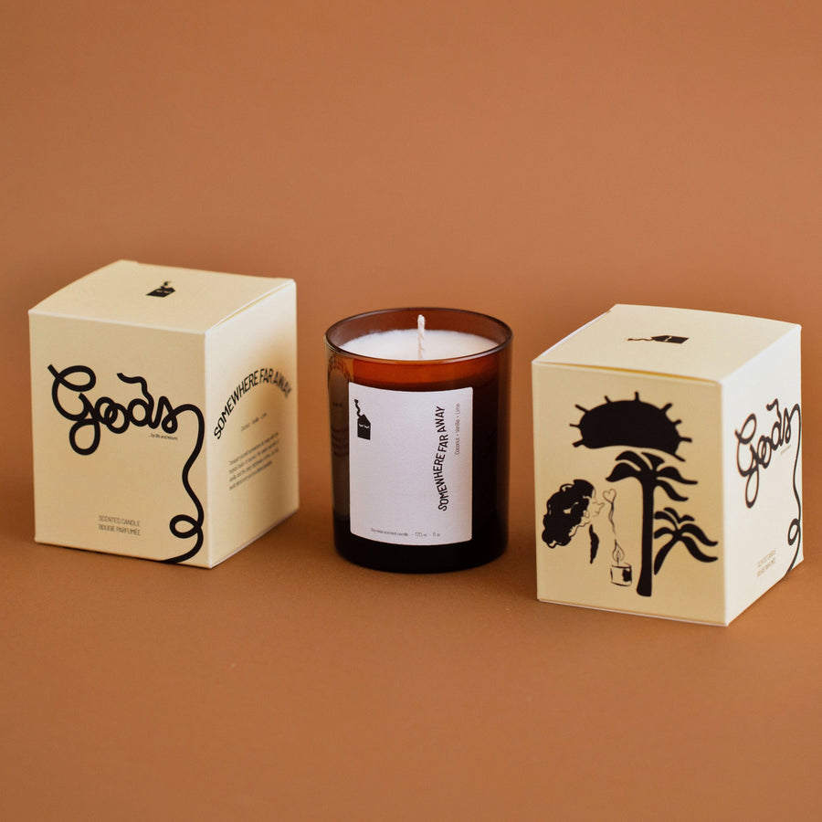 Goods  • Somewhere Far Away Candle • Coconut, Vanilla & Lime