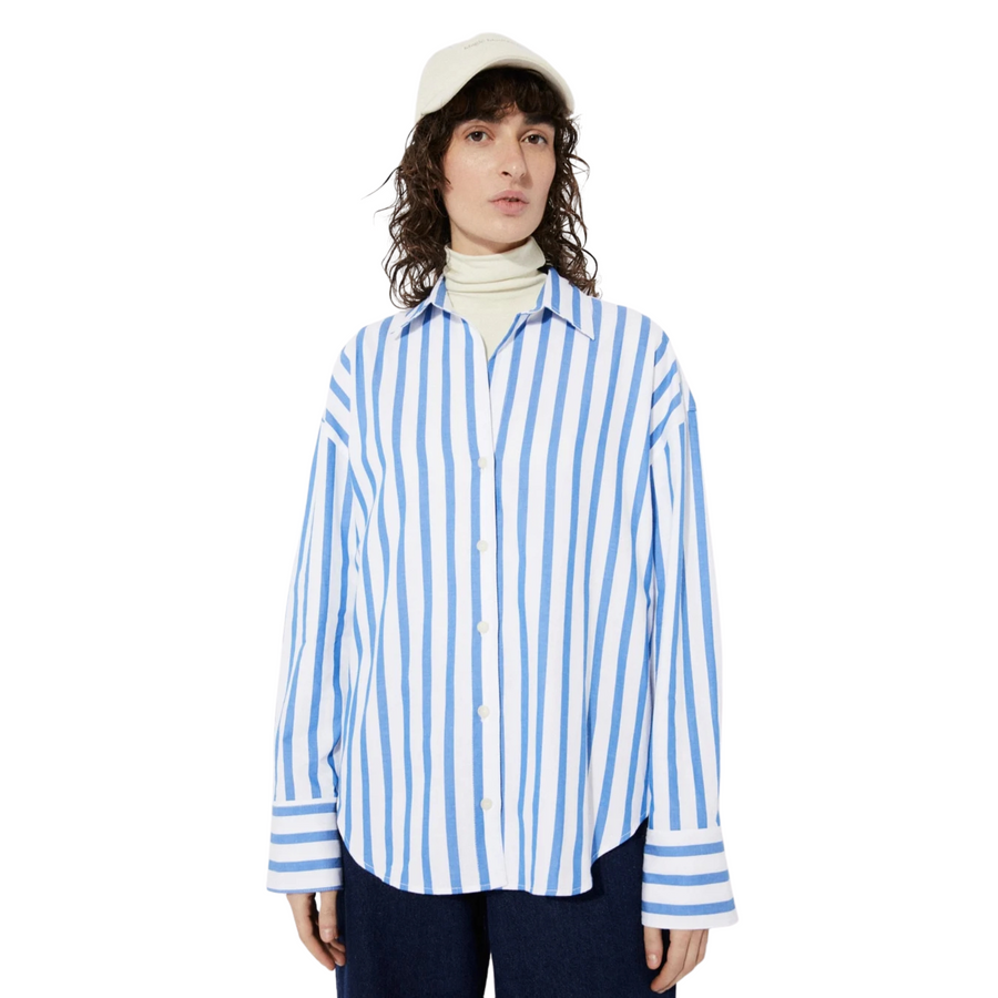 Rita Row • Midi Shirt • Blue/White Stipes