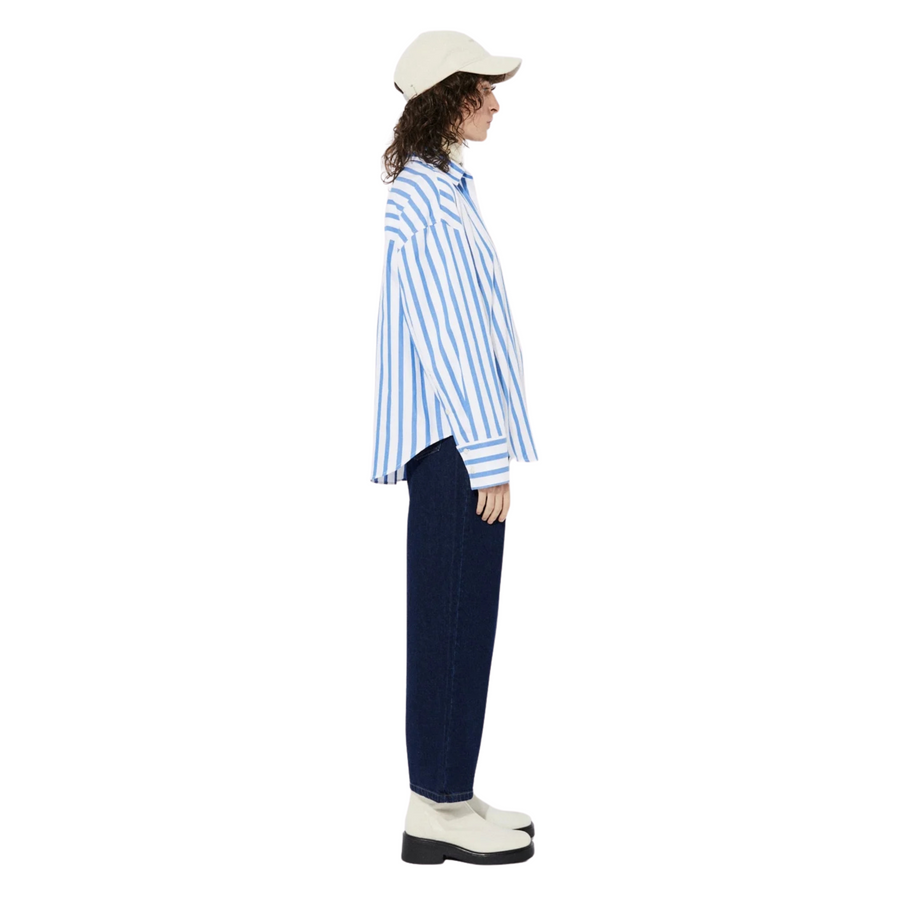 Rita Row • Midi Shirt • Blue/White Stipes