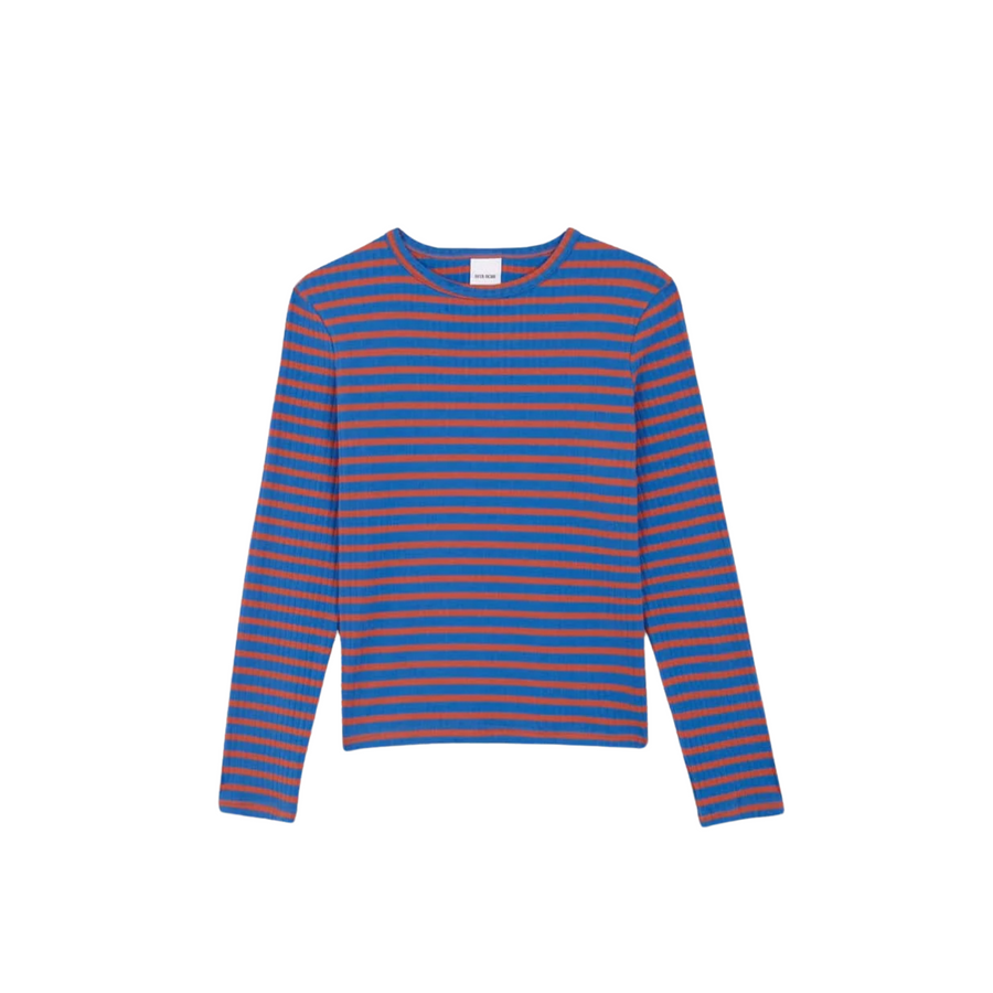 Rita Row • Rodo T-Shirt • Blue/Orange Stipes