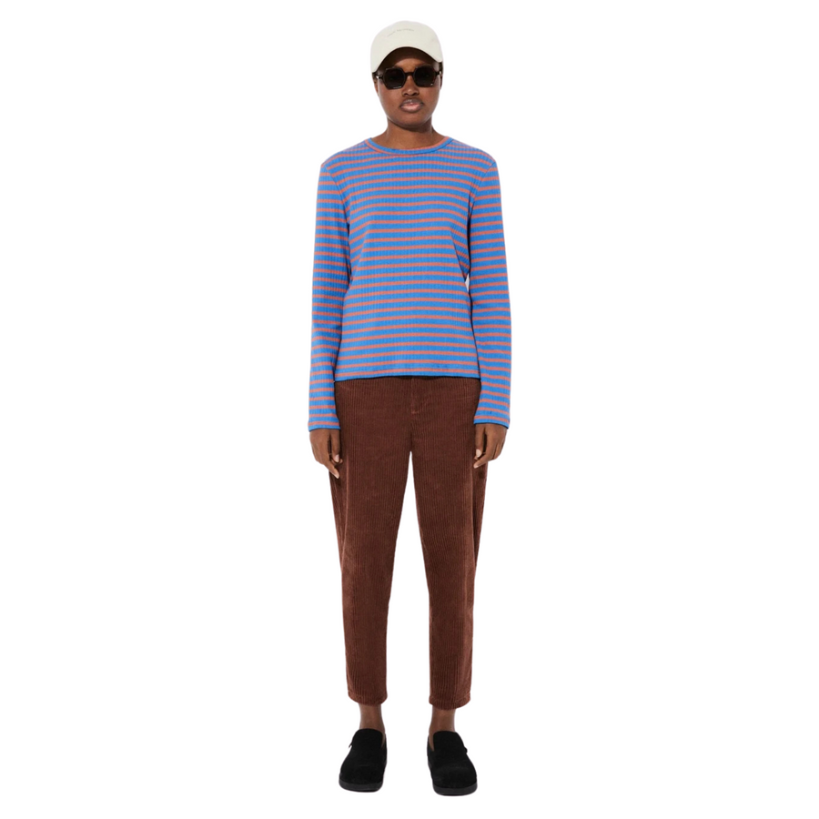 Rita Row • Rodo T-Shirt • Blue/Orange Stipes