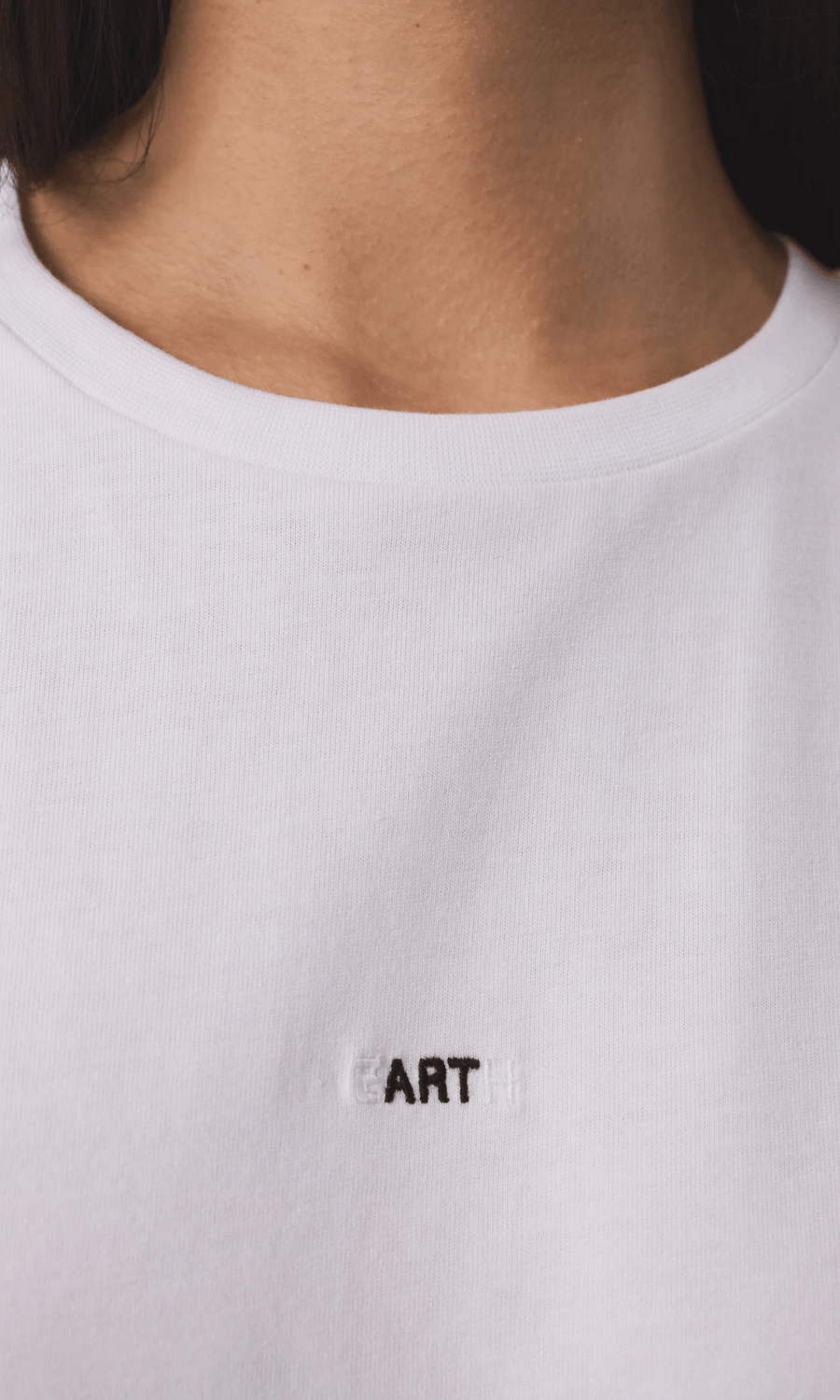 AKYN • Adria 'Earth' T-Shirt • White