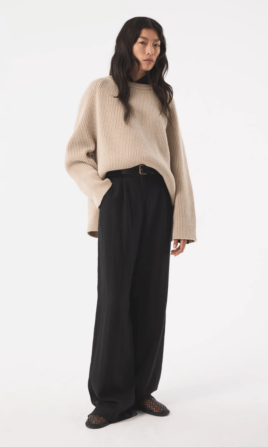 AKYN • Amara Jumper • Oyster