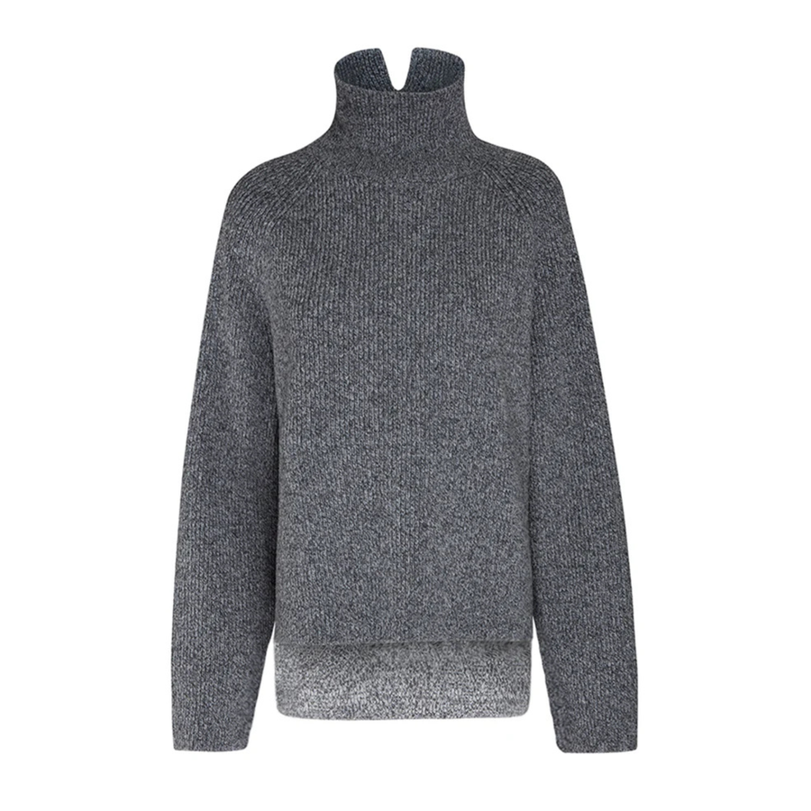 AKYN • Chaya Knit Jumper • Grey Marl Mix