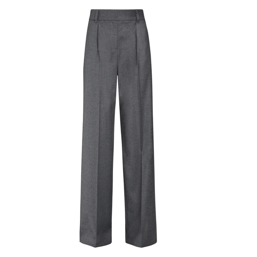 AKYN • Perla Wool Trousers • Grey