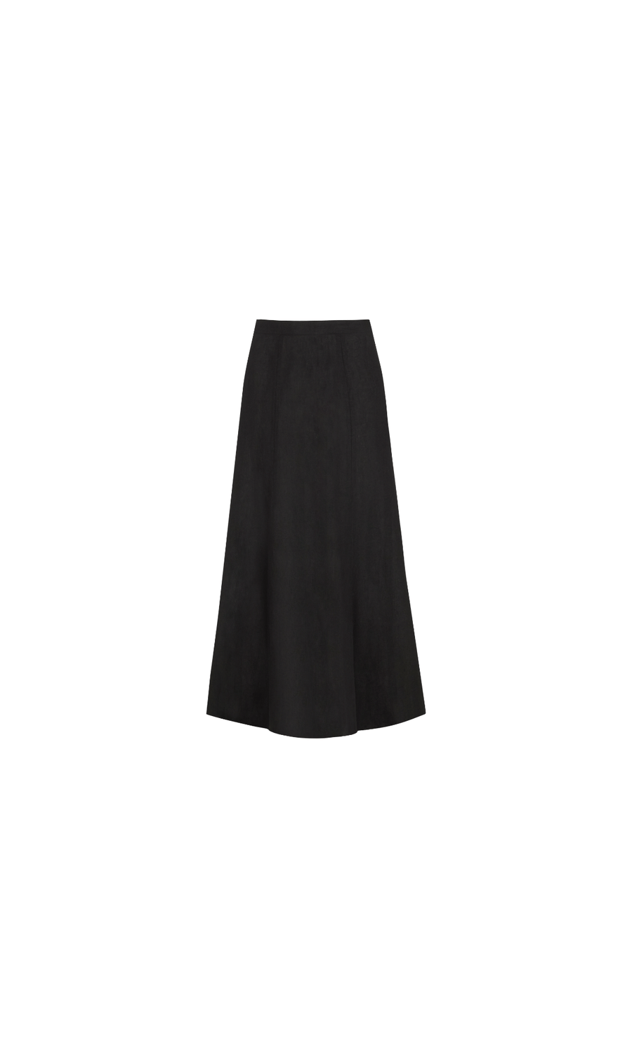 arkitaip • Arabella Bias Cut Maxi Skirt • Black