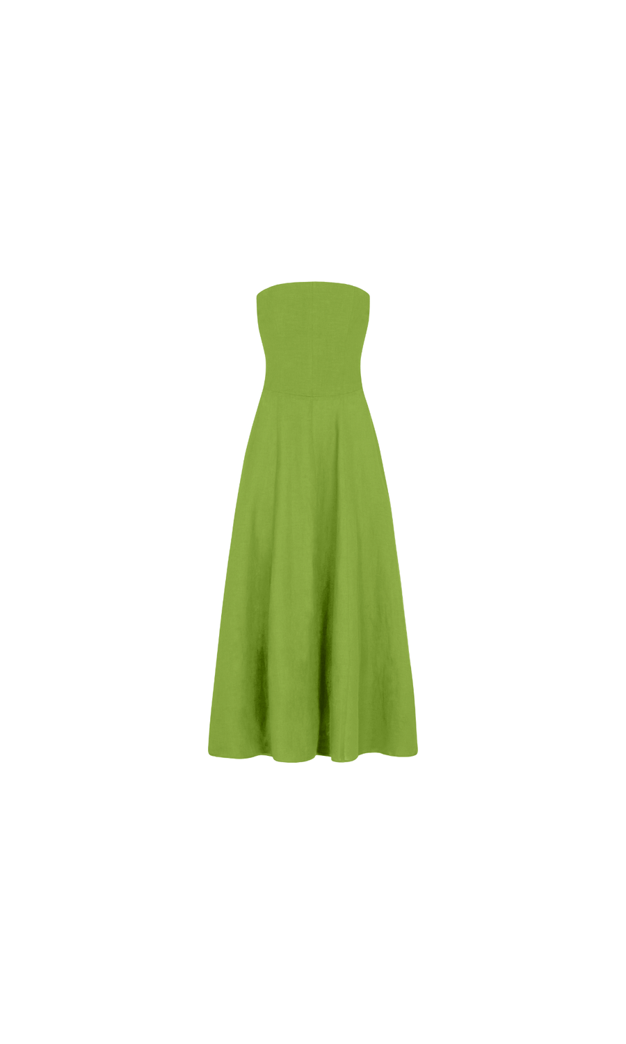 arkitaip • Chiara Bandeau Maxi Dress • Apple Green