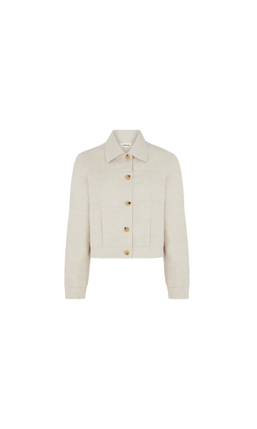 arkitaip • Elba Cropped Jacket • Beige