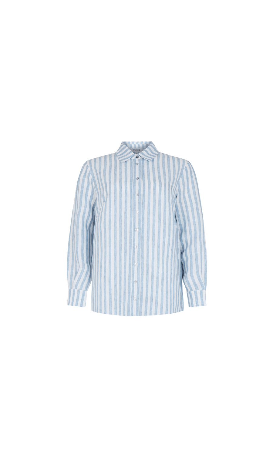 arkitaip • Gina Oversized Shirt • Striped Blue
