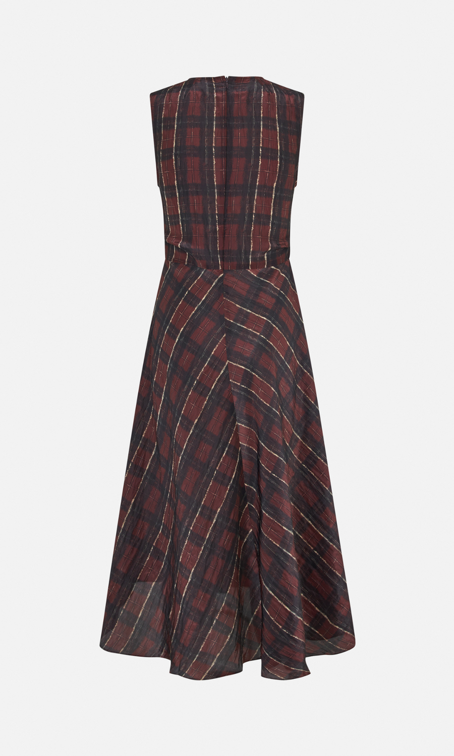 Baum und Pferdgarten • Atina Dress • Dark Red Check