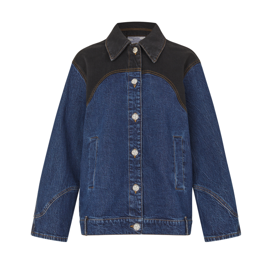 Baum Und Pferdgarten • Bayson Jacket • Blue/Black Denim
