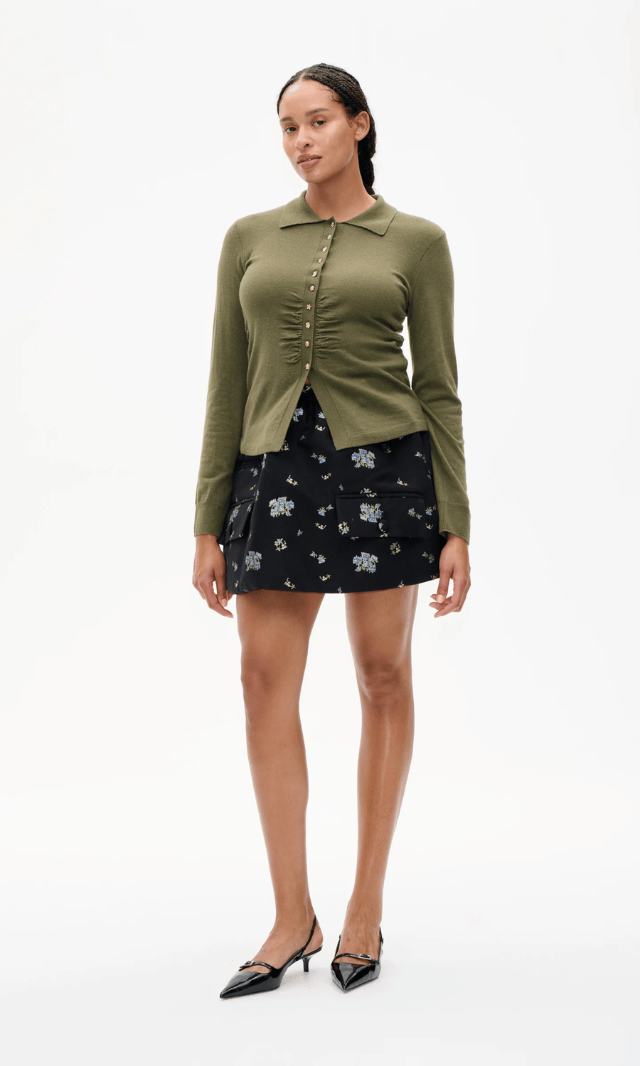 Baum Und Pferdgarten • Camiline Cardigan • Rosin Green