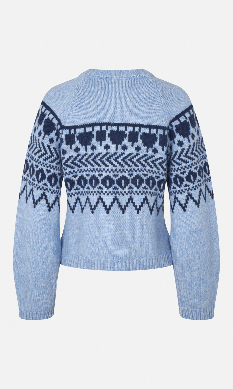 Baum und Pferdgarten • Colin Cardigan • Blue Fair Isle