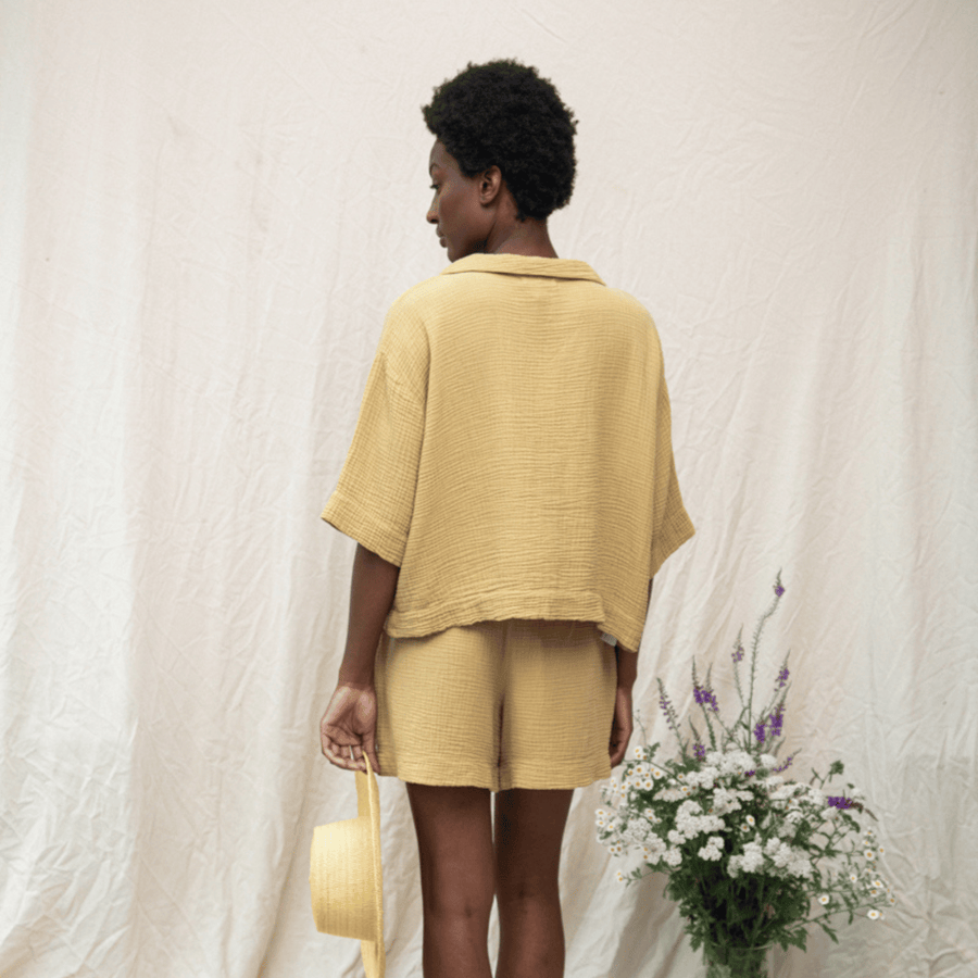 Beaumont Organic • Ameera Shirt • Straw