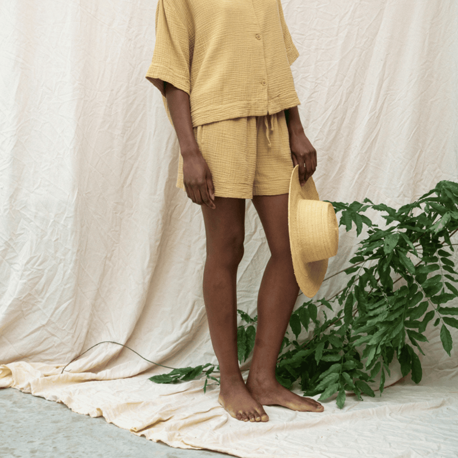 Beaumont Organic • Arlo Shorts • Straw
