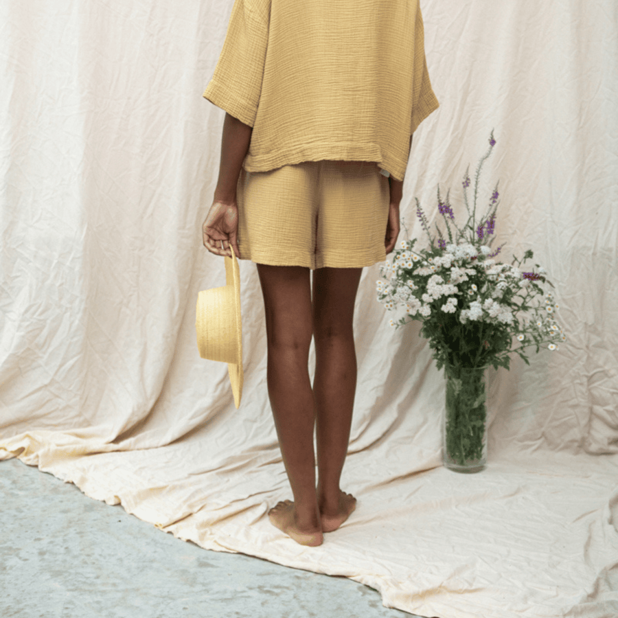 Beaumont Organic • Arlo Shorts • Straw