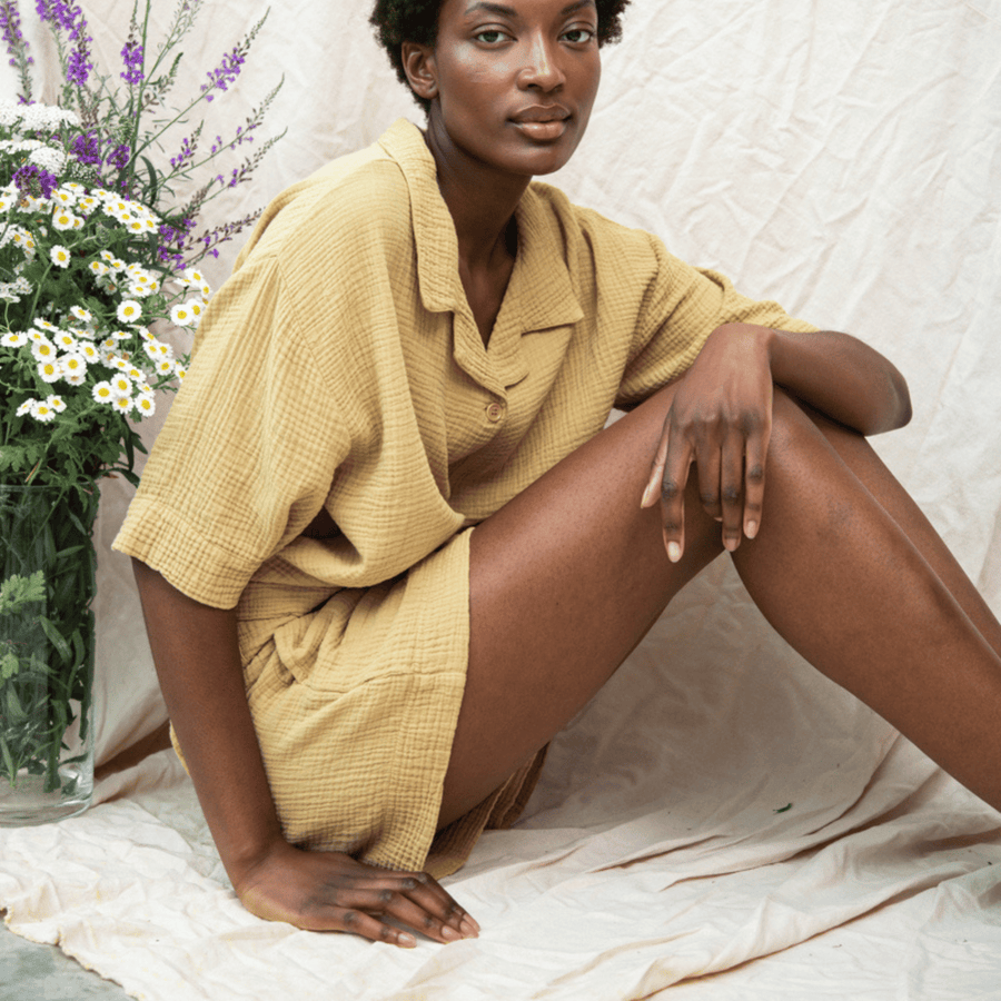 Beaumont Organic • Arlo Shorts • Straw