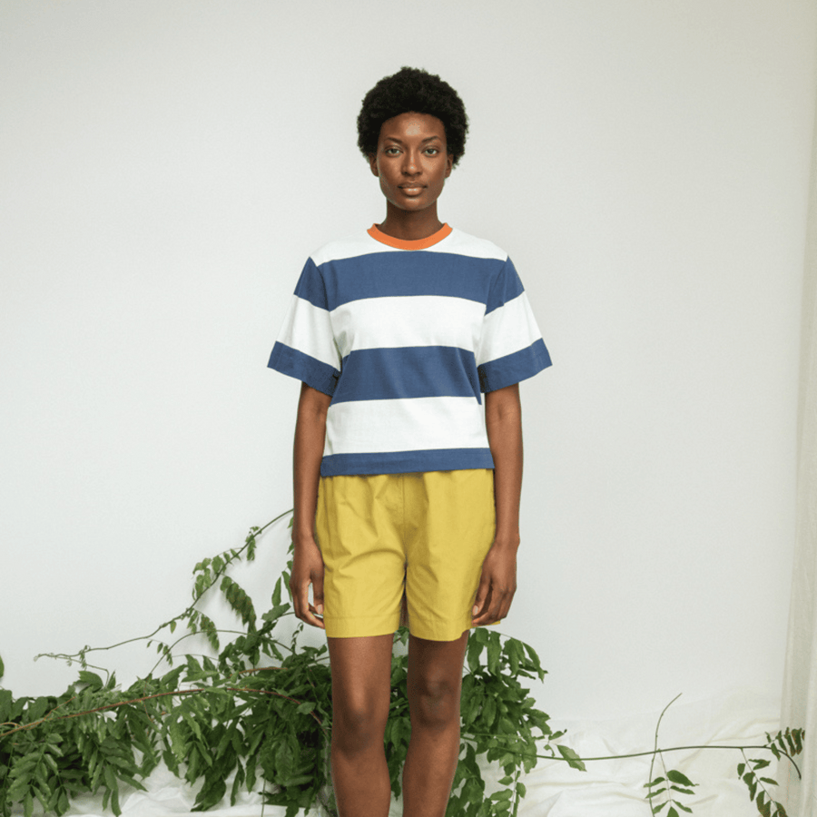 Beaumont Organic • Bay Top • Midnight/White Bold Stripe
