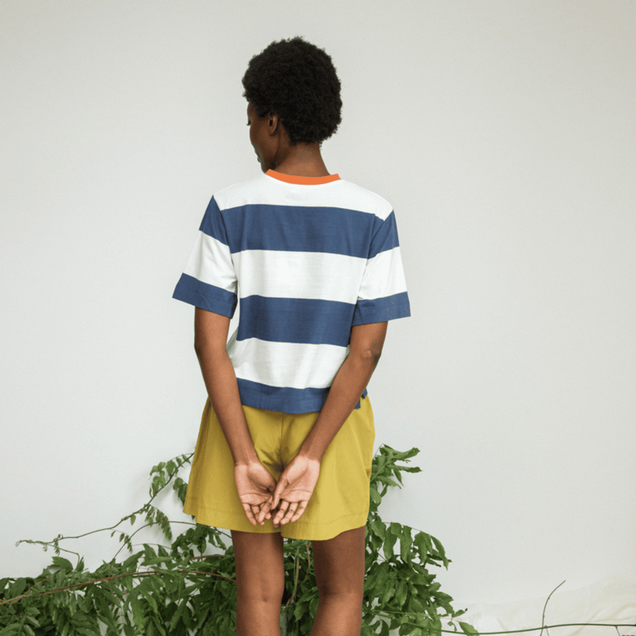 Beaumont Organic • Bay Top • Midnight/White Bold Stripe