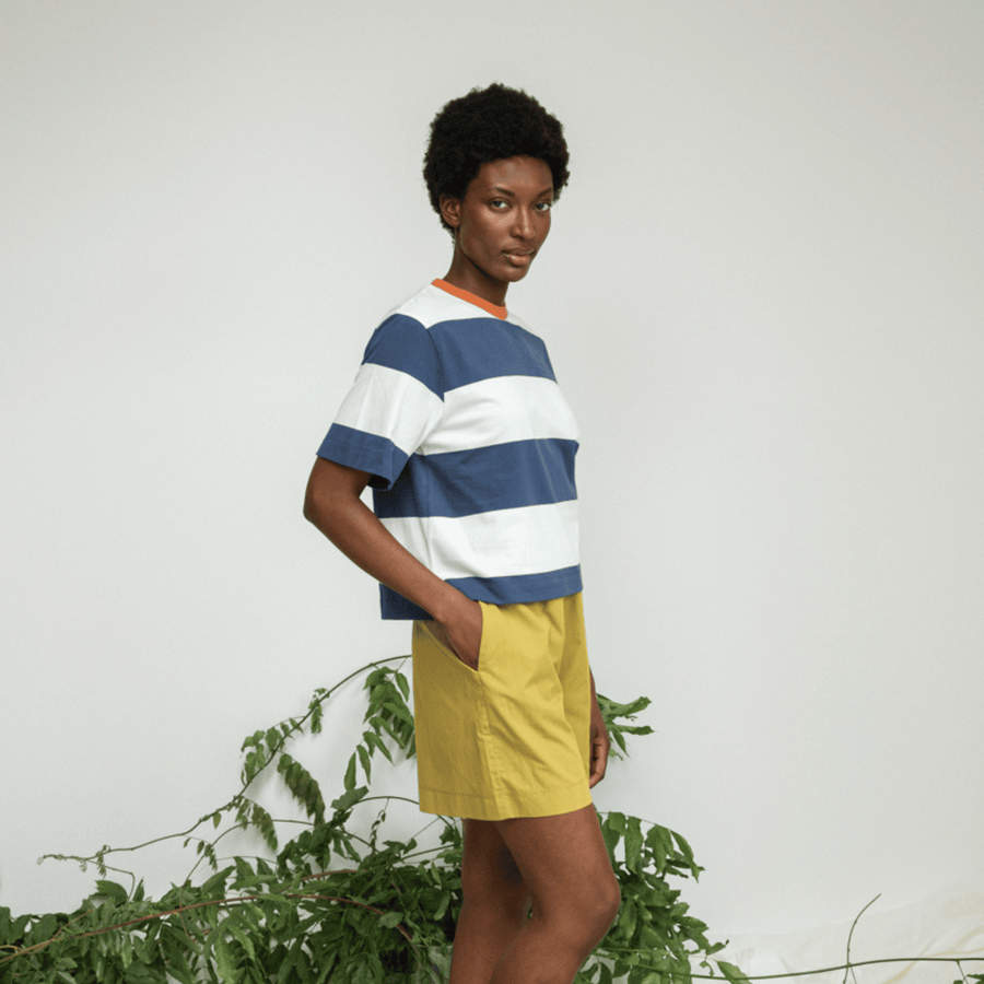 Beaumont Organic • Bay Top • Midnight/White Bold Stripe