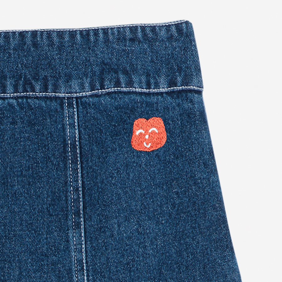 Bobo Choses • Flared Skirt • Blue Denim