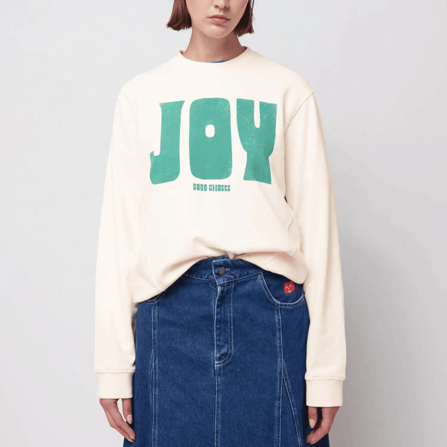 Bobo Choses • Joy Sweatshirt • White