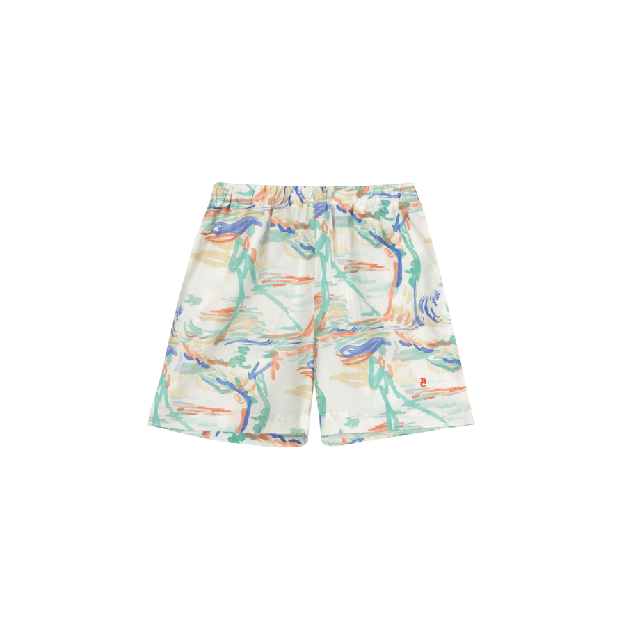 Bobo Choses • Lyocell Shorts • Landscape Print