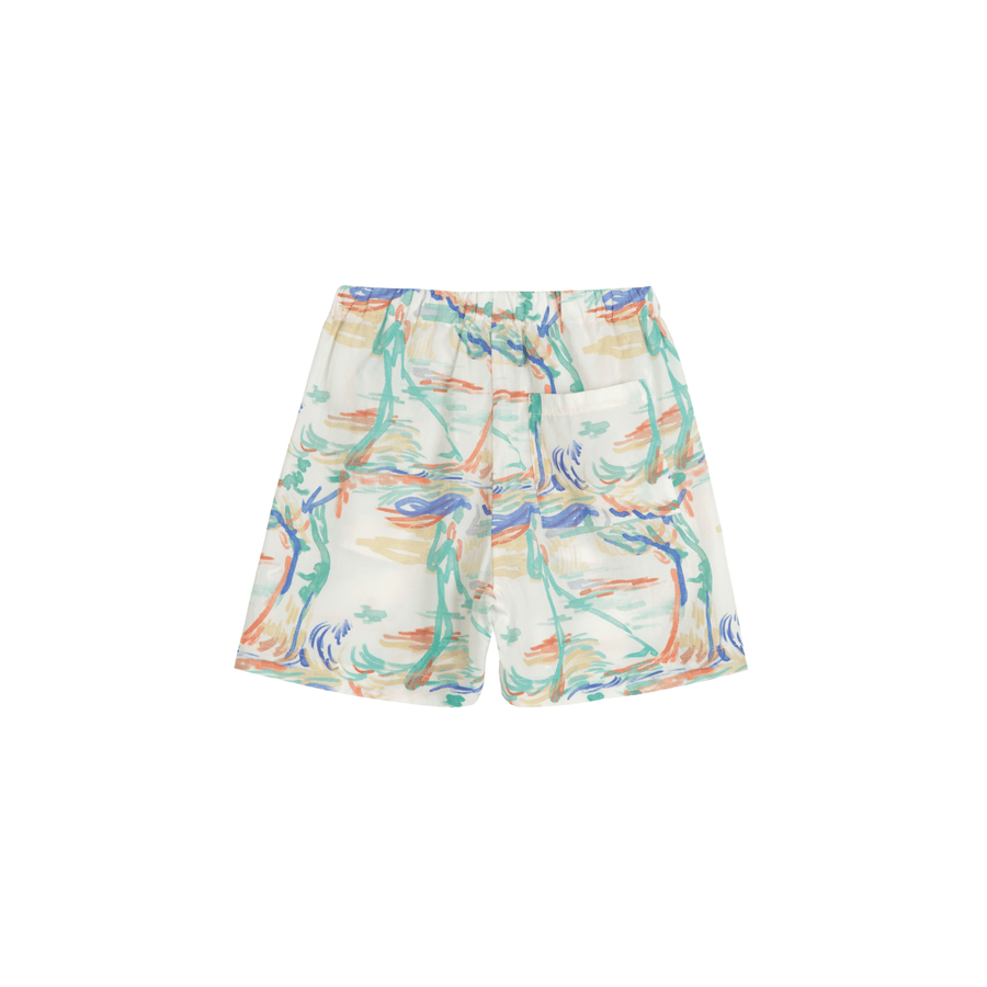 Bobo Choses • Lyocell Shorts • Landscape Print