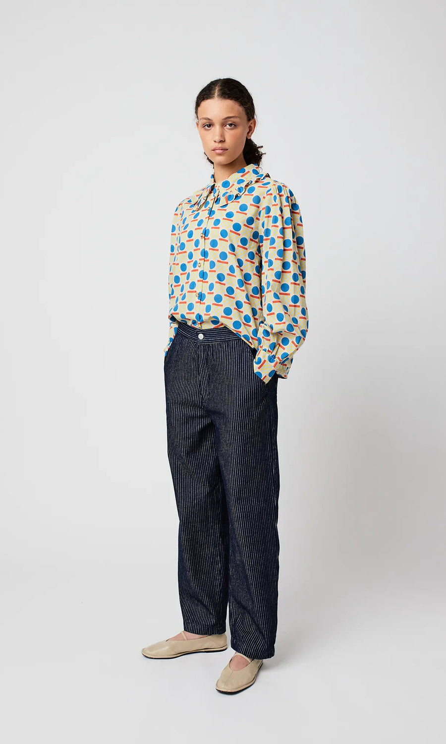 Bobo Choses • Relaxed Fit Jeans • Denim Stripe