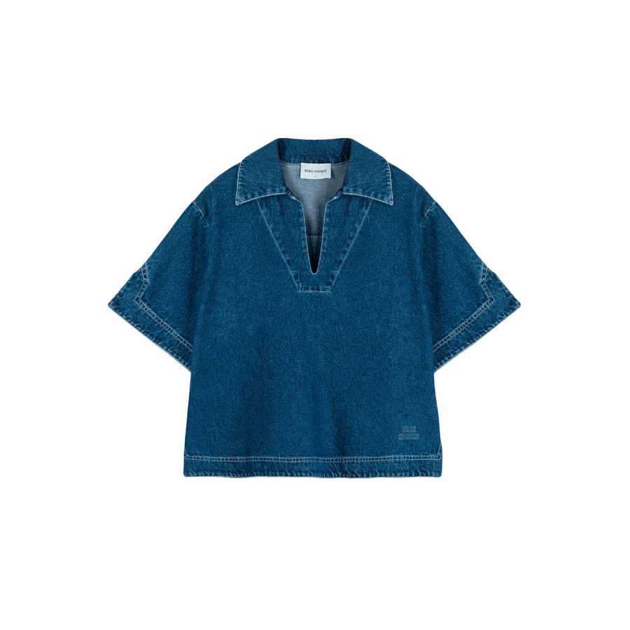 Bobo Choses • Relaxed Shirt • Blue Denim