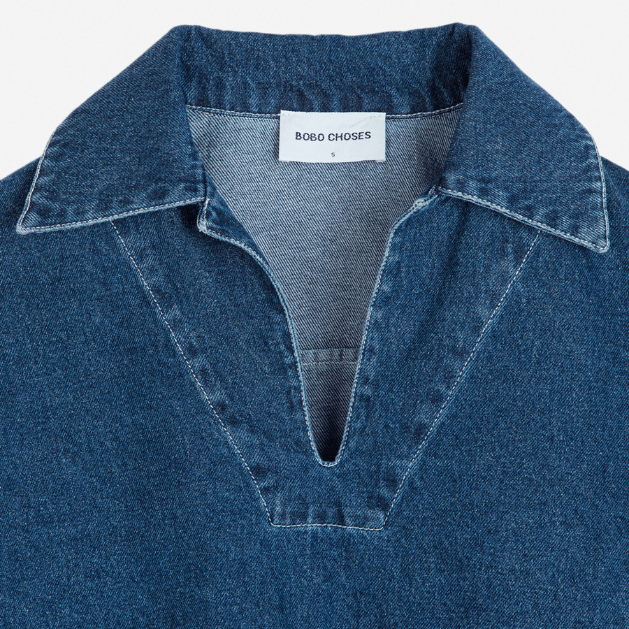 Bobo Choses • Relaxed Shirt • Blue Denim