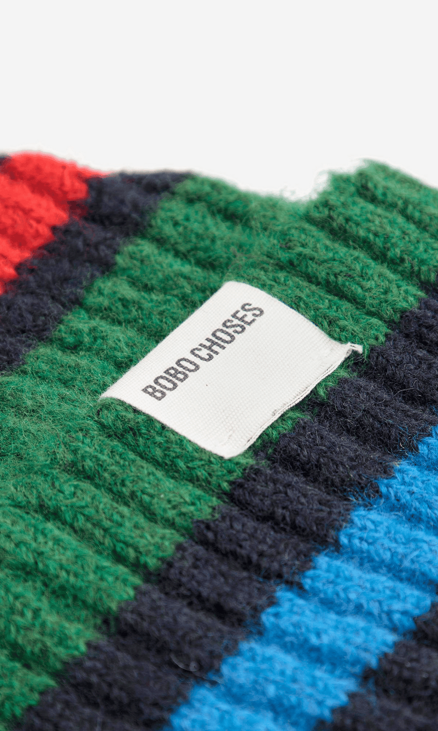Bobo Choses • Striped Knitted Beanie • Multicolour