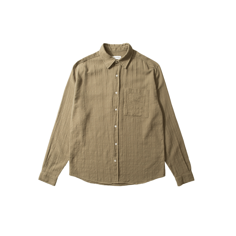 Edmmond Studios • Check-In Shirt • Khaki