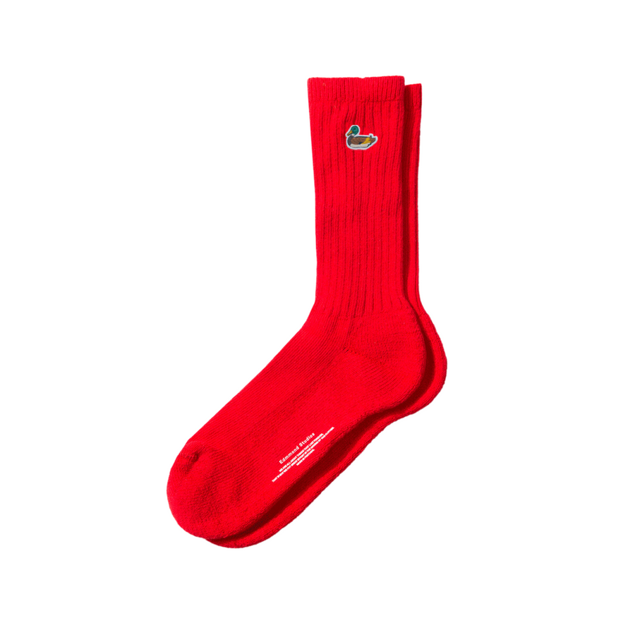 Edmmond Studios • Duck Socks • Red