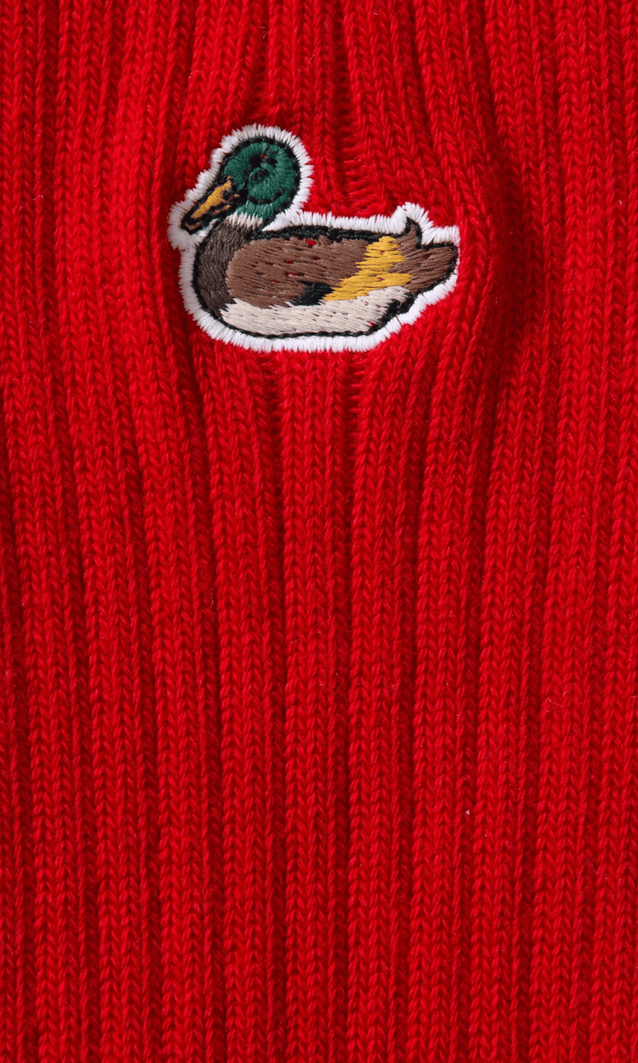 Edmmond Studios • Duck Socks • Red
