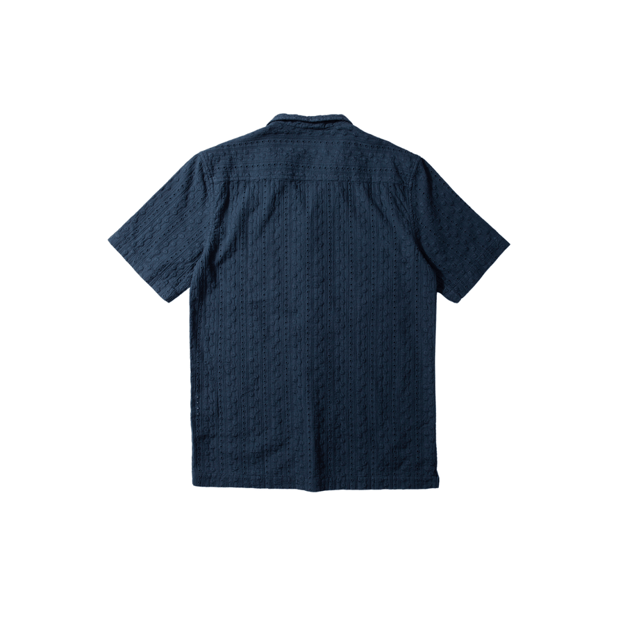 Edmmond Studios • Freedom Short Sleeve Shirt • Navy