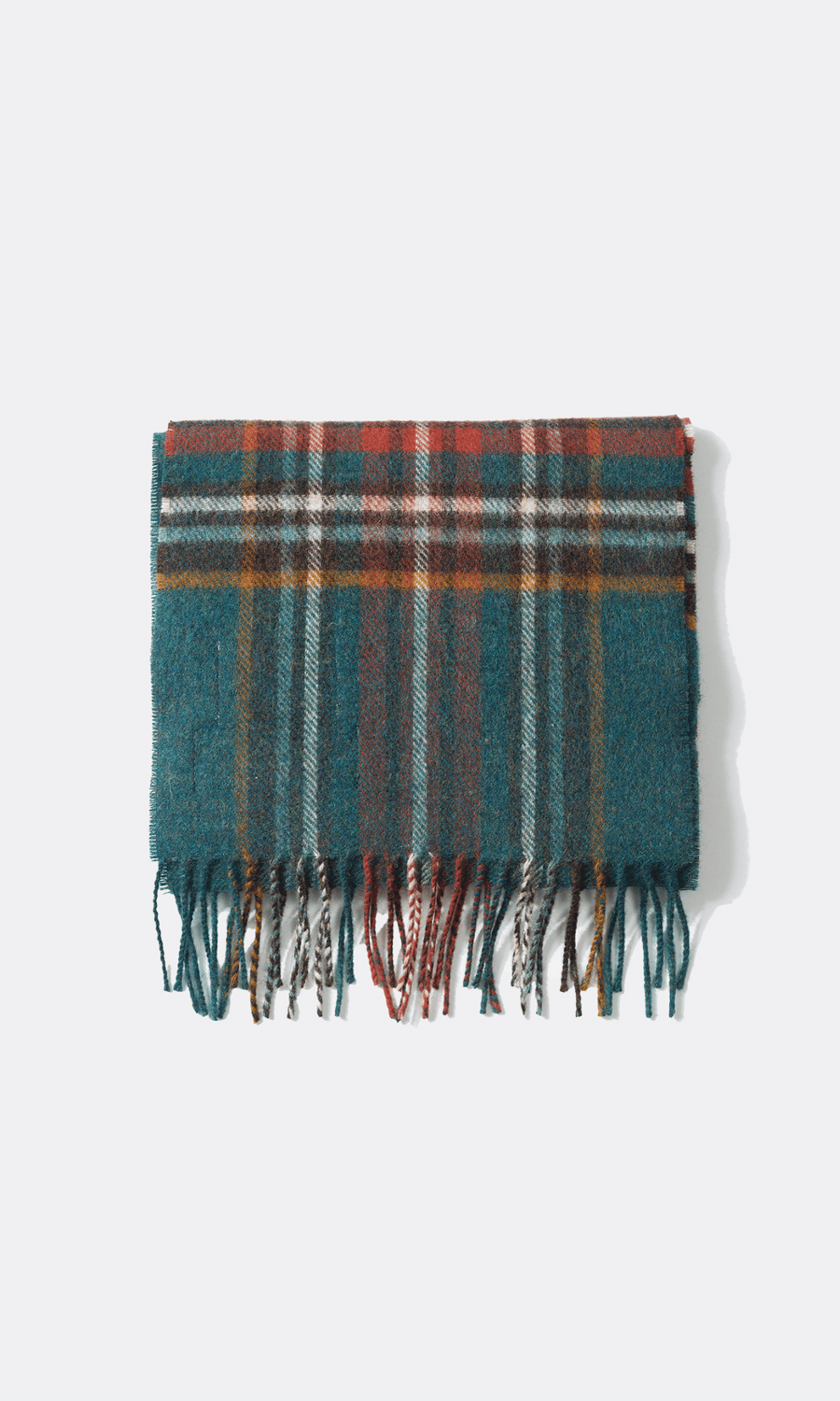 Edmmond Studios • Lambswool Scarf • Steel Check