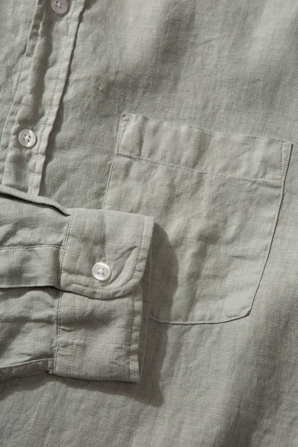Edmmond Studios • Linen Shirt • Taupe