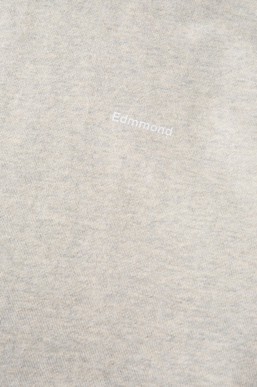 Edmmond Studios • Mini Logo Sweatshirt • Light Grey Melange