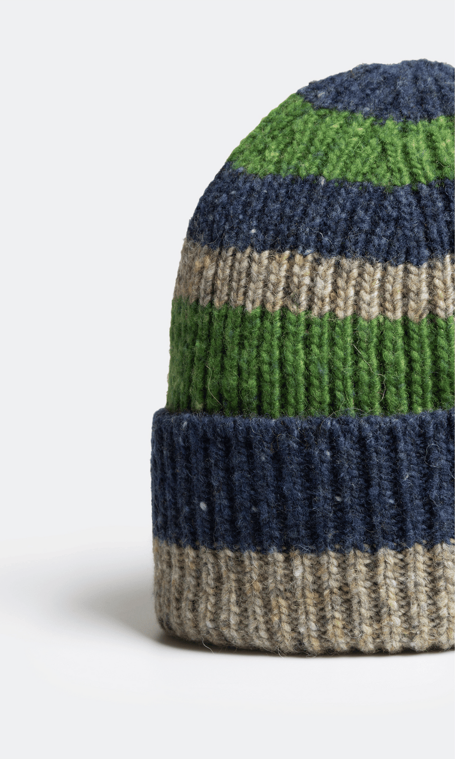 Edmmond Studios • Paris Beanie • Navy Stripe