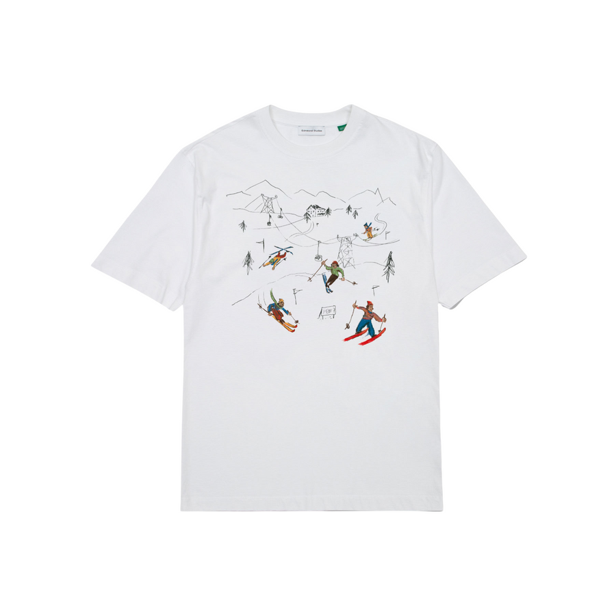 Edmmond Studios • Peak 7 T-Shirt • White